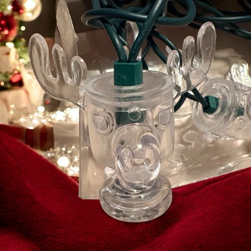 NIB National Lampoon's Christmas Vacation Moose Mug String Lights Kurt Adler